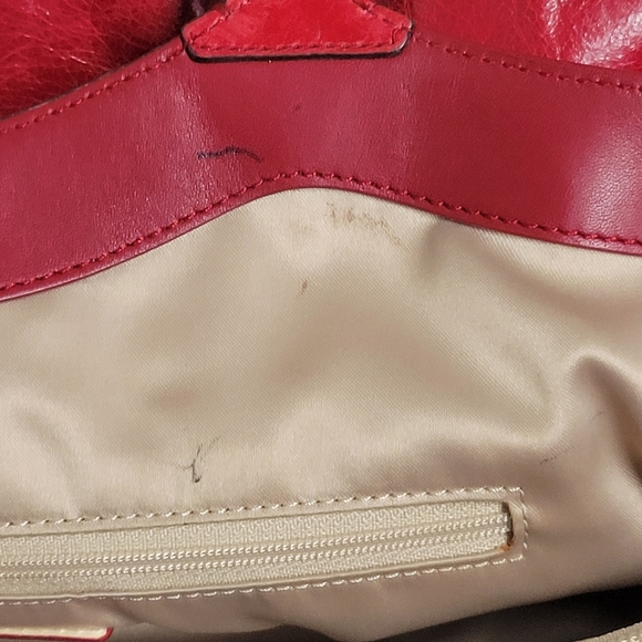 Coach Leather Handmade Tote Shouder Handbag #Z23984. - Picture 10 of 16